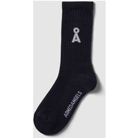 Armedangels Socken mit Label-Detail Modell 'SAAMU' in Dunkelblau, Größe 39-42 von ARMEDANGELS