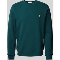Armedangels Sweatshirt mit Label-Stitching Modell 'BAARO' in Dunkelgruen, Größe XXL von ARMEDANGELS