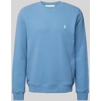 Armedangels Sweatshirt mit Logo-Stitching Modell 'BAARO COMFORT' in Sky, Größe XL Armedangels Sweatshirt mit Logo-Stitching Modell 'BAARO COMFORT' in Sky, Größe XL von ARMEDANGELS