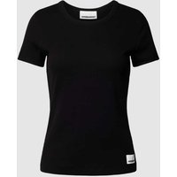 Armedangels T-Shirt mit Label-Detail Modell 'KARDAA' in Black, Größe XXL von ARMEDANGELS