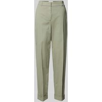 Armedangels Tapered Fit Stoffhose mit Label-Detail Modell 'KAADWI' in Schilf, Größe S von ARMEDANGELS