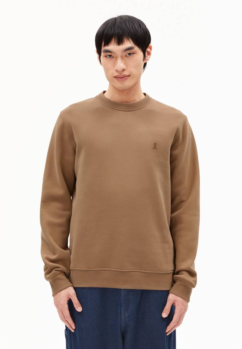 BAARO FLEECE | light oak Sweatshirt aus Bio-Baumwolle S von ARMEDANGELS