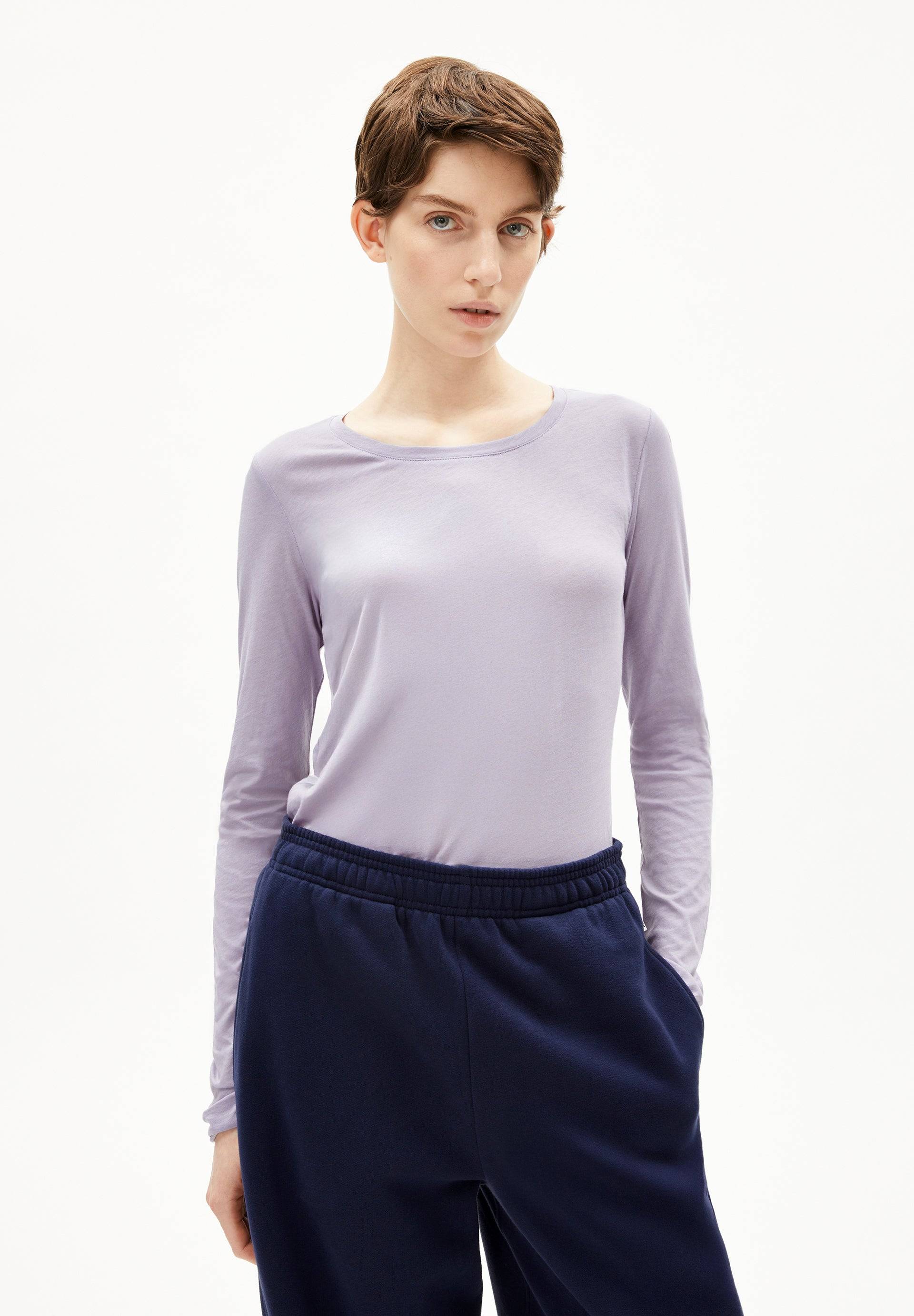 EINIAARA SOFT | frozen lavender Longsleeve aus Bio-Baumwolle M EINIAARA SOFT | frozen lavender Longsleeve aus Bio-Baumwolle M von ARMEDANGELS