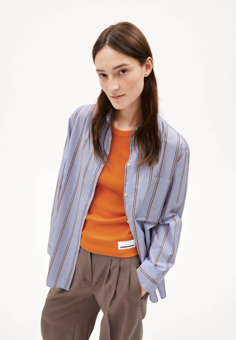 HALIAA STRIPED | heather Bluse aus Bio-Baumwolle S HALIAA STRIPED | heather Bluse aus Bio-Baumwolle S von ARMEDANGELS