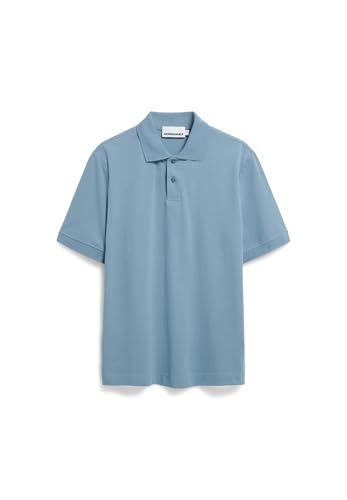 Herren Polo T-Shirt aus Bio-Baumwolle MAARIO Regular Fit Pigment Blue von ARMEDANGELS