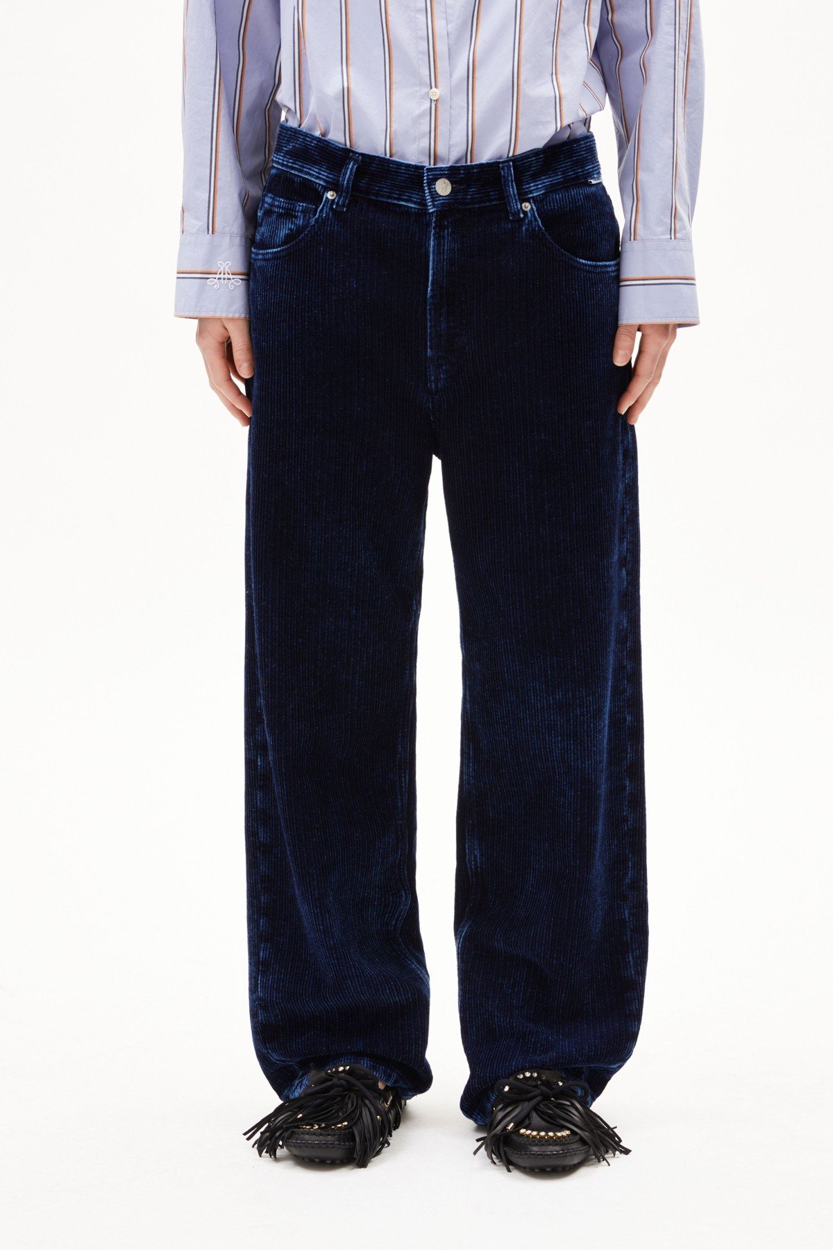 Hose Haayi Indigo Cord Blau von ARMEDANGELS