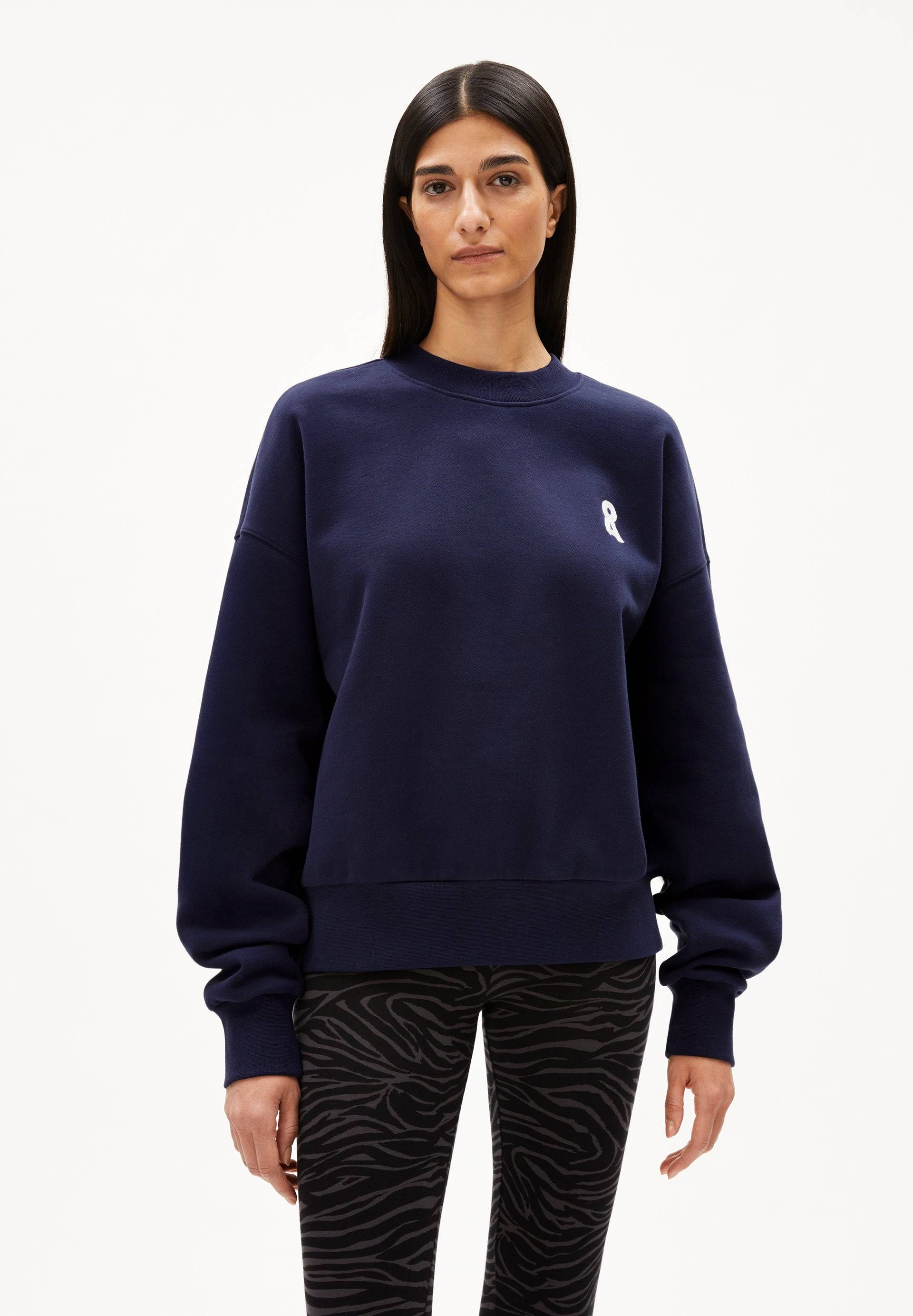 ICONIC Å ALIZAA | tinted navy Sweatshirt aus Bio-Baumwolle XXL von ARMEDANGELS