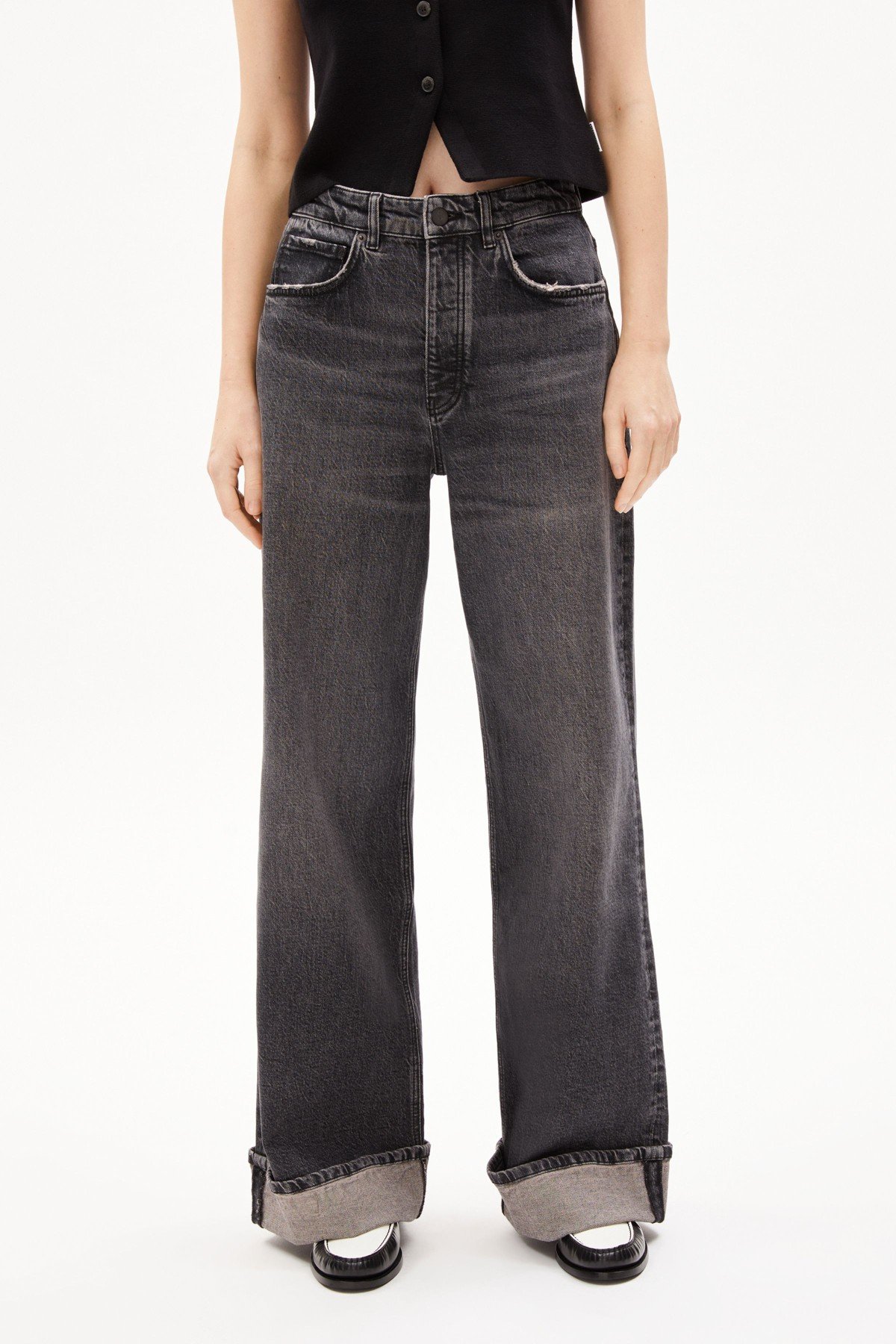 Jeans Blinaa Washed Obsidian von ARMEDANGELS