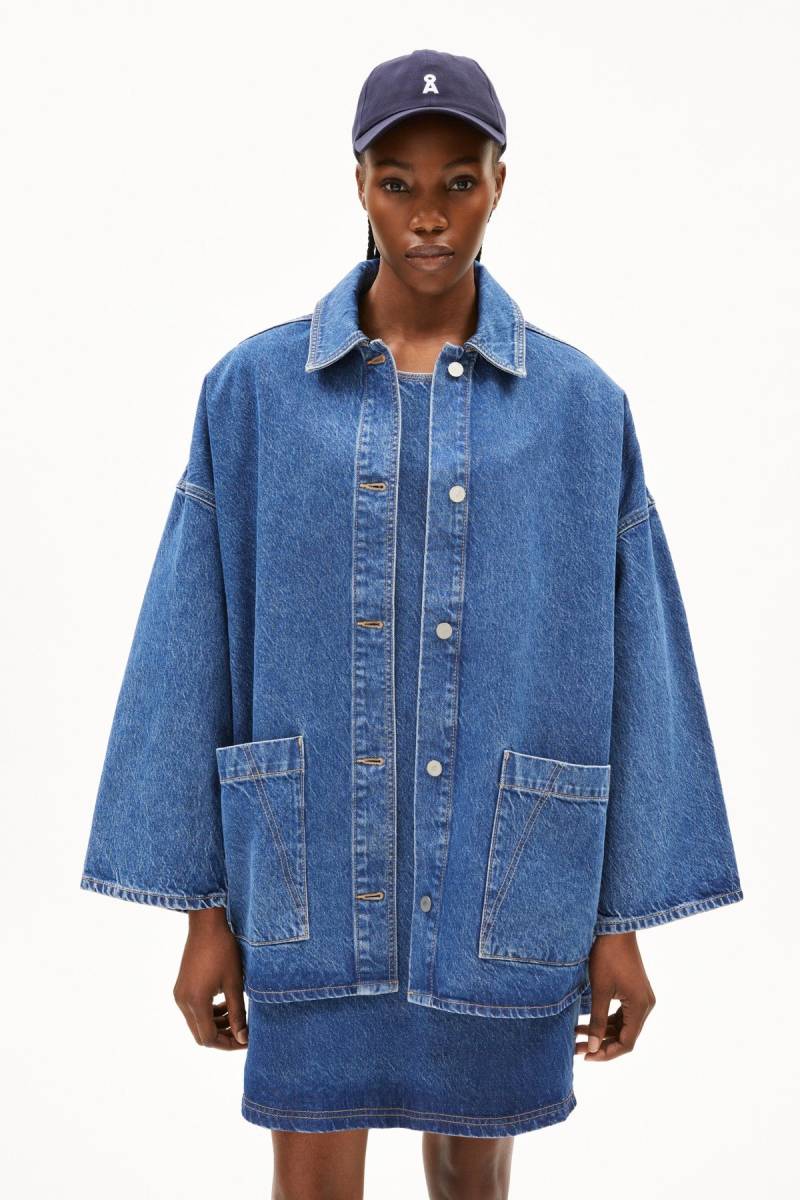 Jeansjacke Draapy Blau von ARMEDANGELS