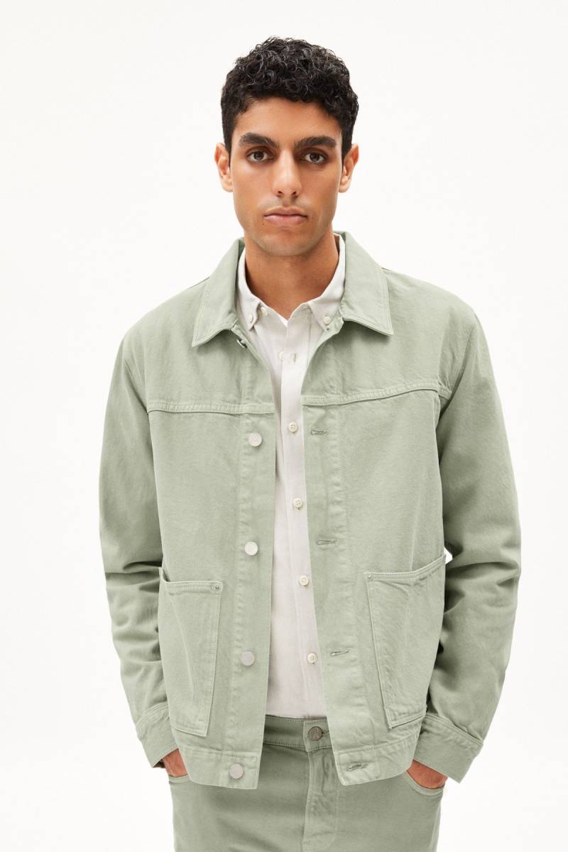 Jeansjacke Evaan Grün von ARMEDANGELS