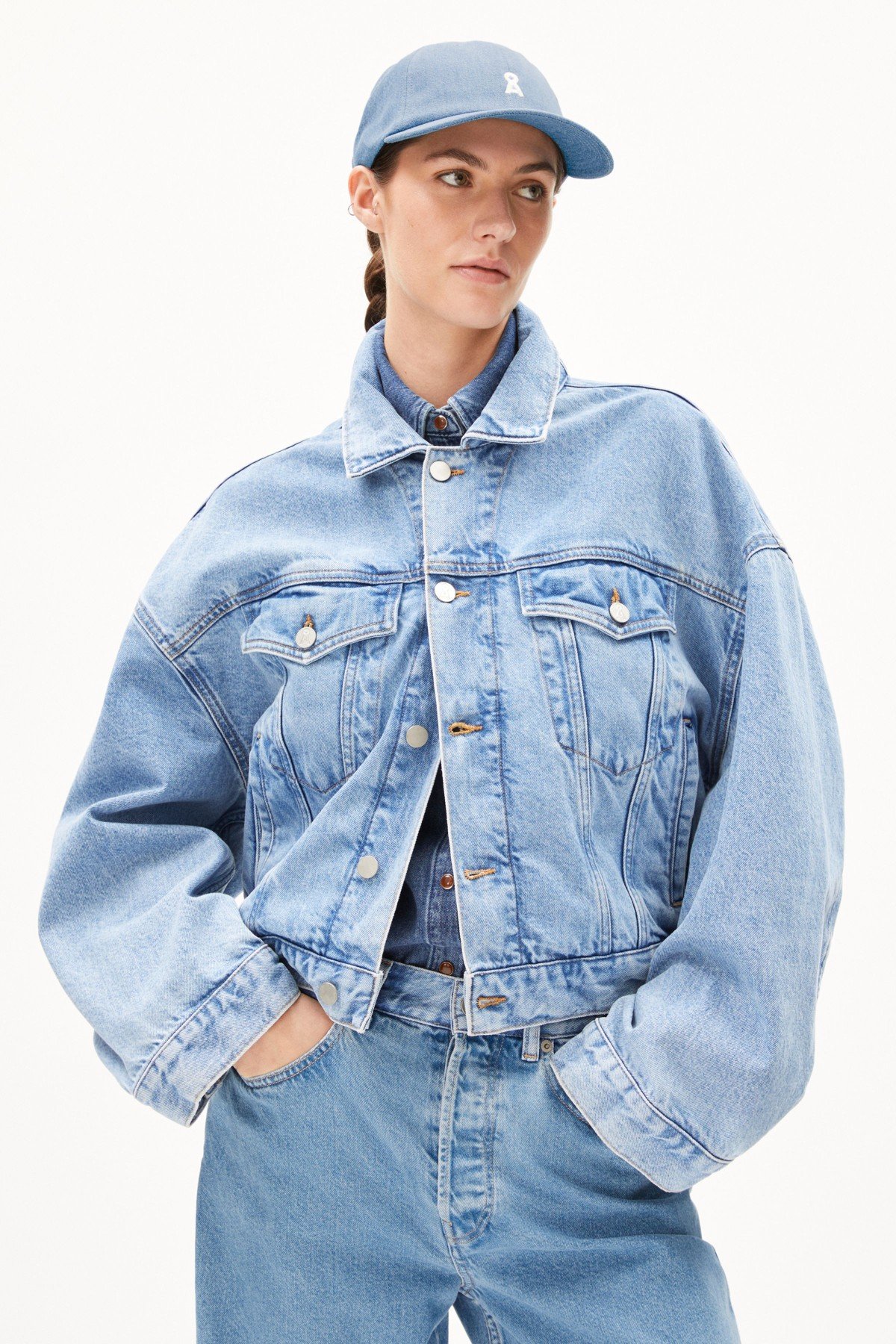 Jeansjacke Paasithe Blau Jeansjacke Paasithe Blau von ARMEDANGELS