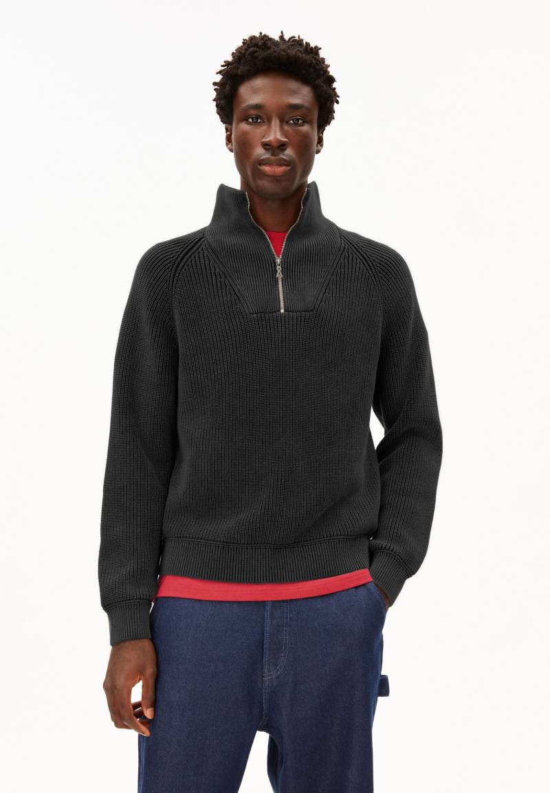 KAALVES GMT DYE | black Pullover aus Bio-Baumwolle XL von ARMEDANGELS