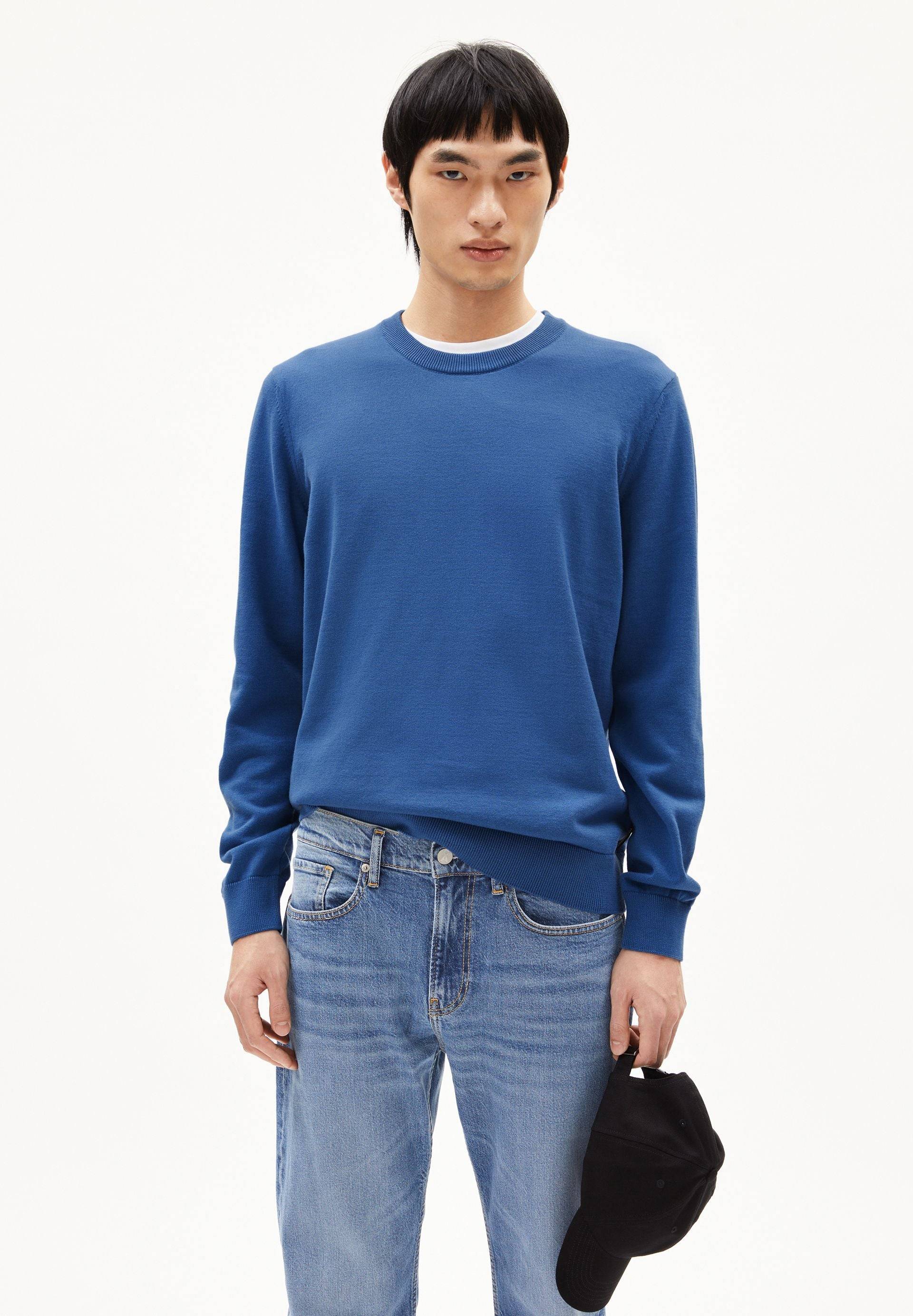 LOUKAA | dark morning Pullover aus Bio-Baumwolle XL von ARMEDANGELS