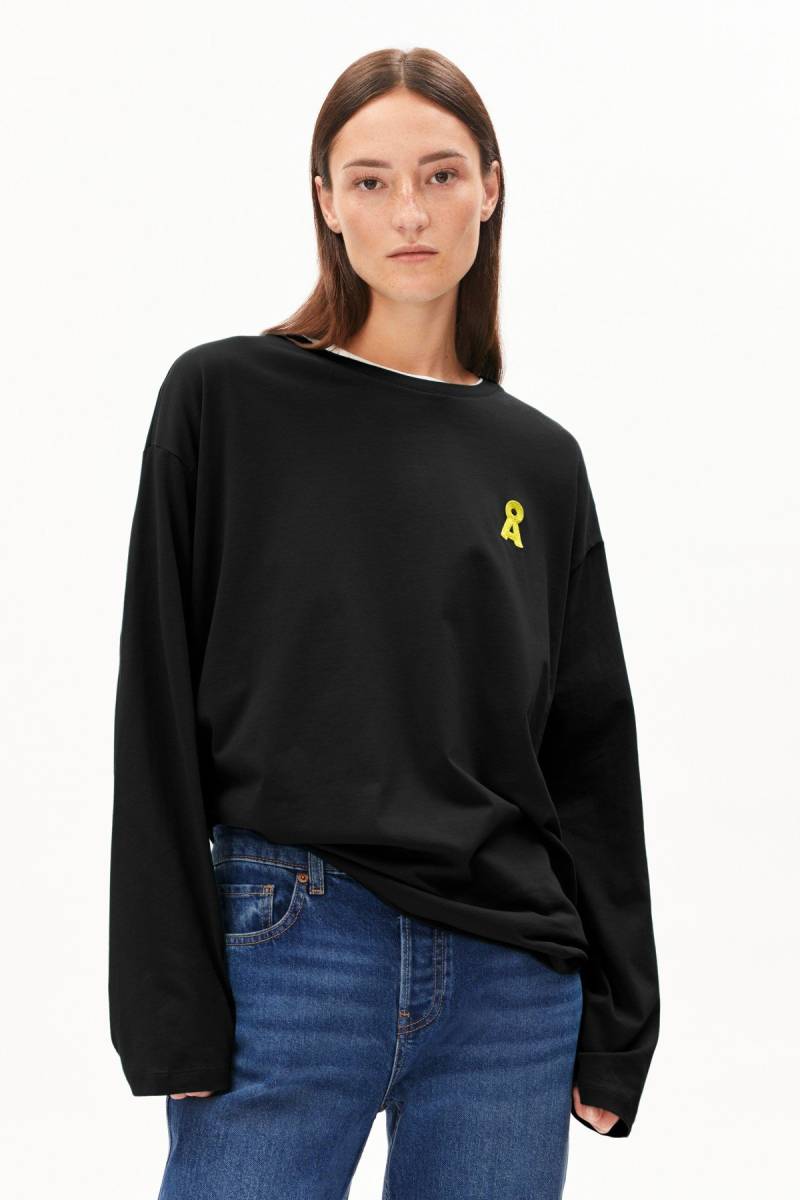 Longsleeve Fietaa Iconic Å Schwarz von ARMEDANGELS