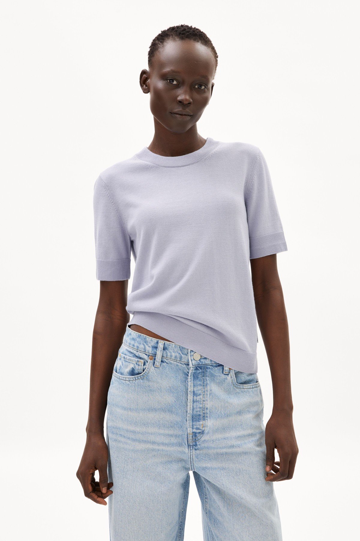 T-Shirt Siljiaas Lila von ARMEDANGELS