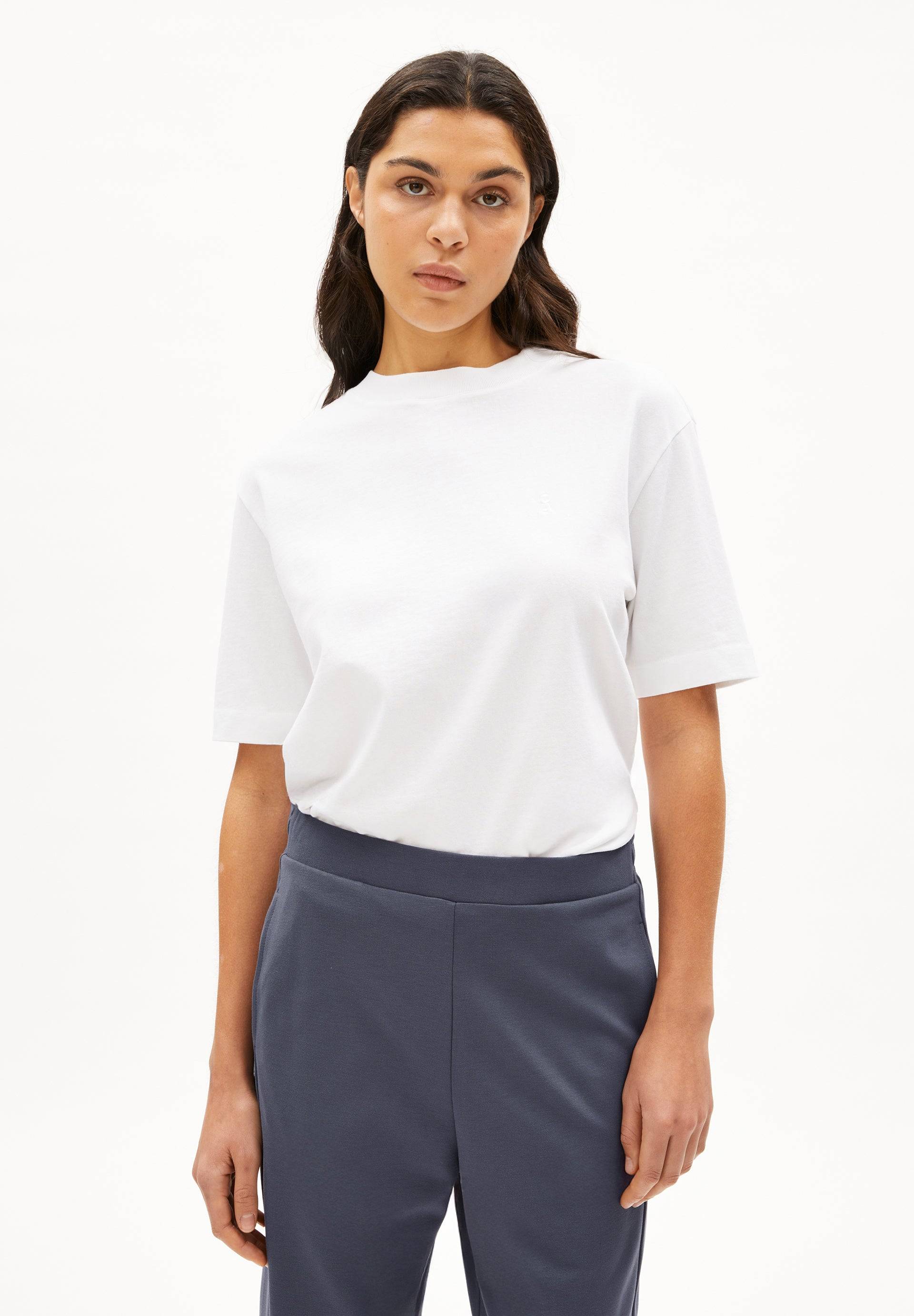 TARJAA | white T-Shirt aus Bio-Baumwoll Mix XXL von ARMEDANGELS