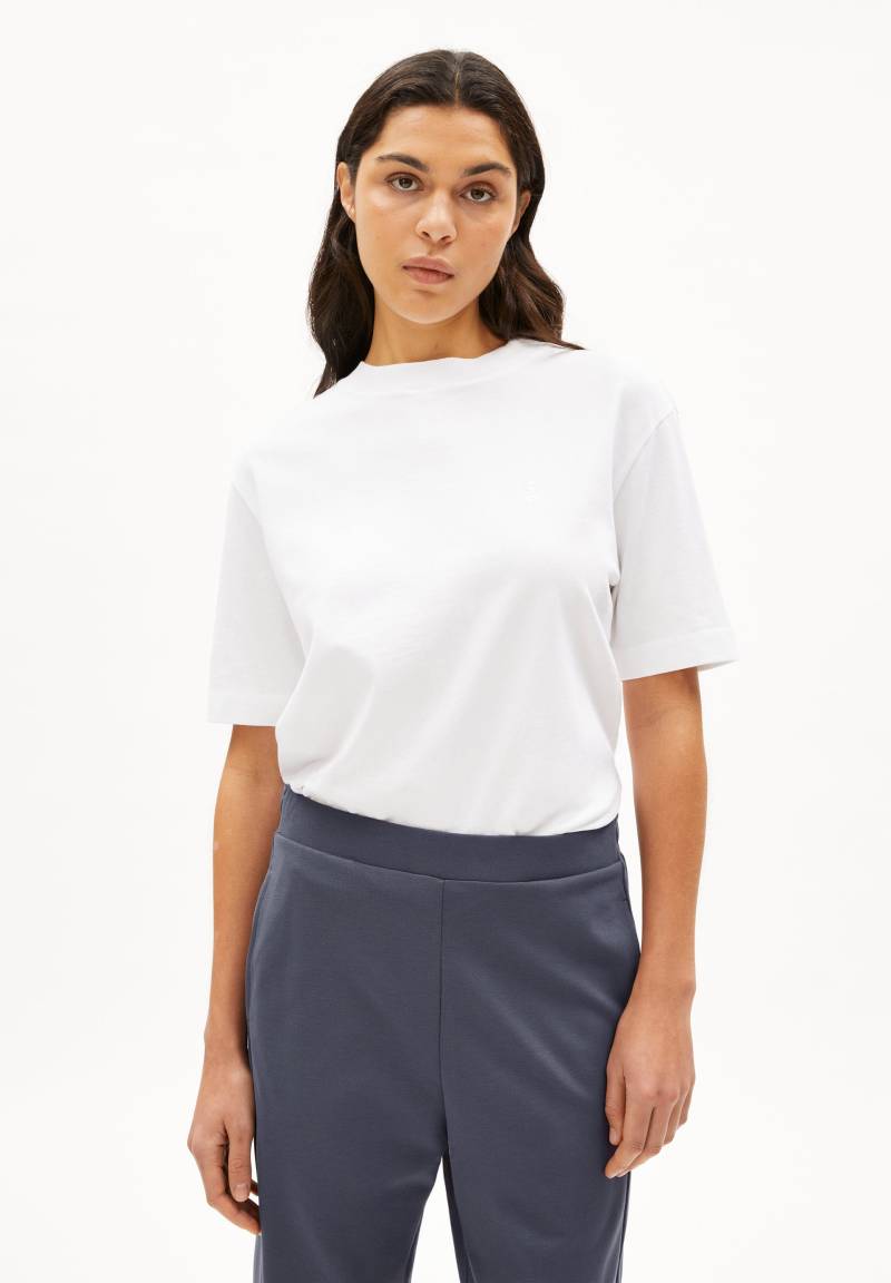TARJAA | white T-Shirt aus Bio-Baumwoll Mix XXL von ARMEDANGELS