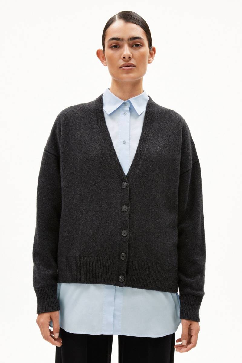 Wolljacke Kaaja Kaschmir Grau von ARMEDANGELS