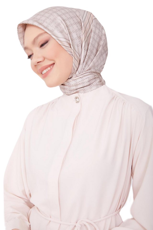 ARMİNE Hemdblusenkleid Armine-Hemd mit Bindegürtel – moderne und elegante Hijab-Mode von ARMİNE