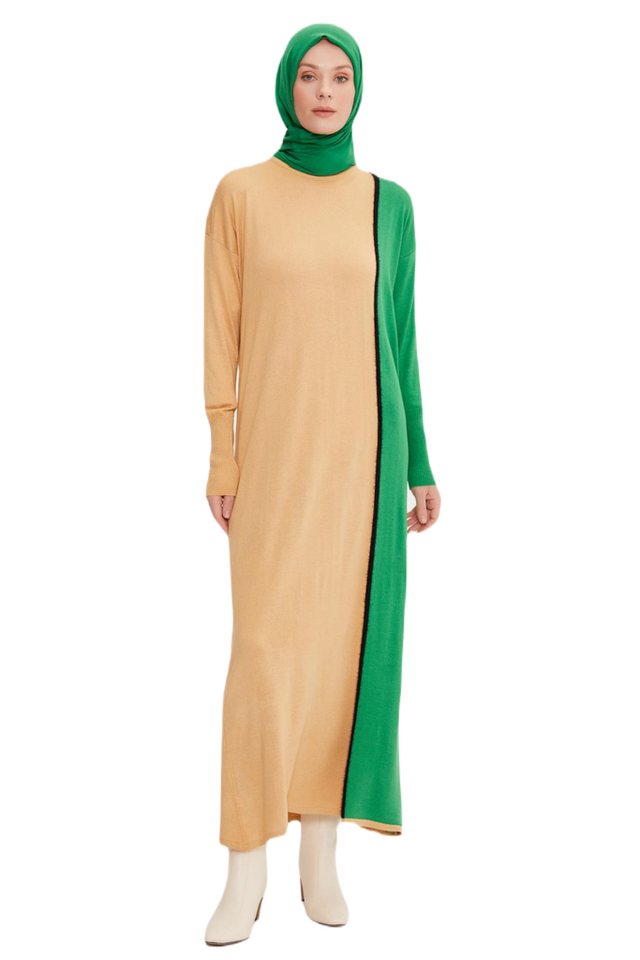 ARMİNE Maxikleid Armine Unterkleid Damen Lang, Langlebige Qualität Kleid Shapewear Dame von ARMİNE