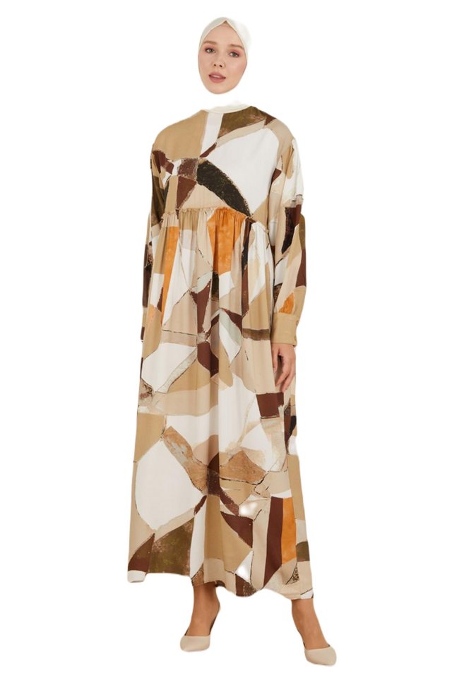 ARMİNE Maxikleid Armine Unterkleid Damen Lang, Langlebige Qualität Kleid Shapewear Dame von ARMİNE