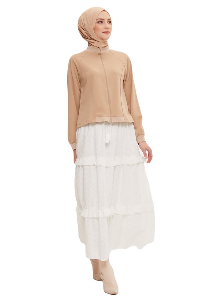 ARMİNE Maxirock Armine Plisseerock Damen, Ankle Length Damenrock, Formell Flared Röcke von ARMİNE