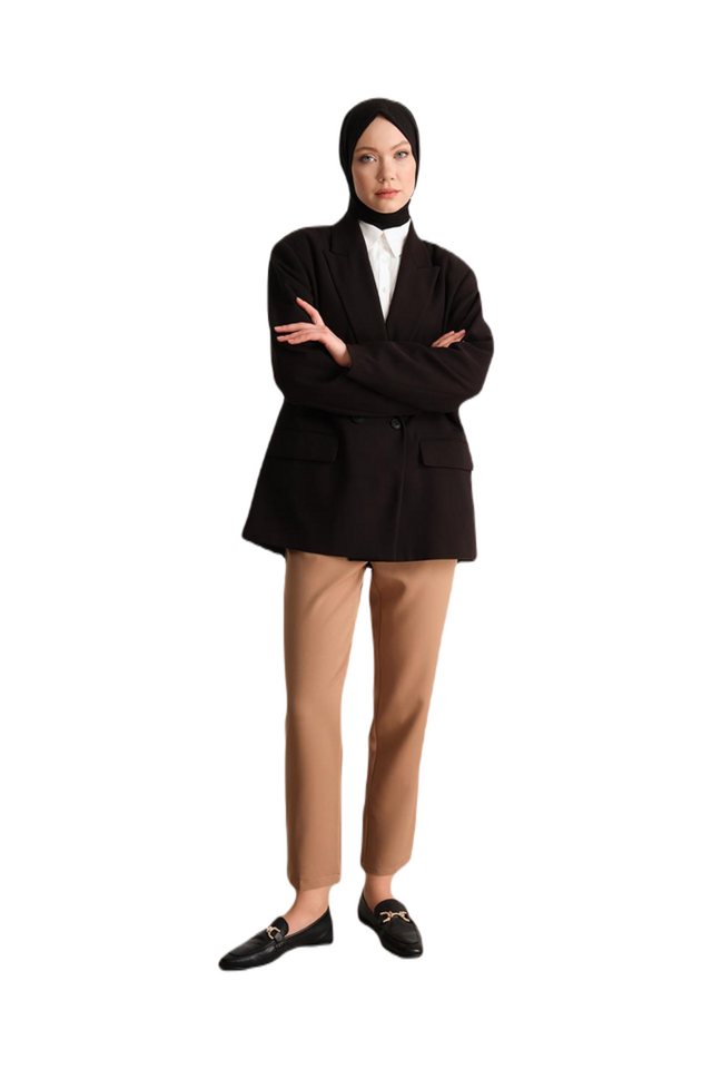 ARMİNE Stoffhose Armine Karottenhose Damen, Premium Qualität High Waist Hose Damen, Mod von ARMİNE