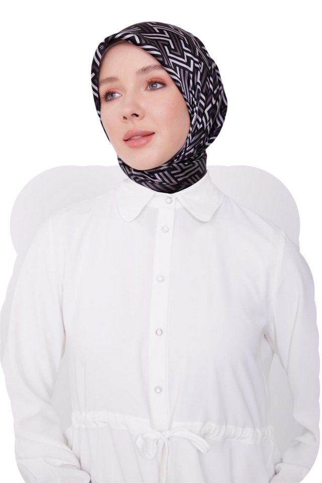 ARMİNE Tunikakleid Armine Tunika Damen, Moderne Polyester Kapuze Langarmshirt Damen, Bedr von ARMİNE