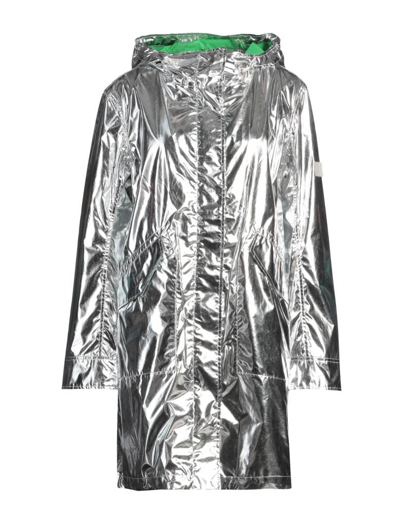 YVES SALOMON Jacke, Mantel & Trenchcoat Damen Silber von YVES SALOMON