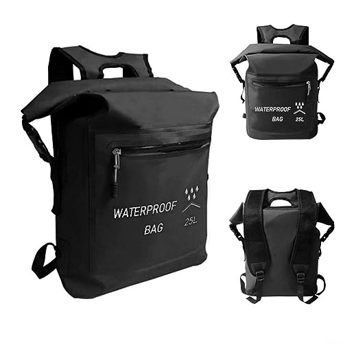 ARMYJY Dry Bag, Wanderrucksack, wasserdicht, Rolltop für Kajakfahren, schwimmend, für Outdoor, 25 l, Wie abgebildet von ARMYJY