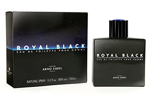Duftwasser Royal Black für Herren, 100 ml + DER KÖNIG IST DA!, 3.3 oz., Mehrfarbig von ARNO SOREL