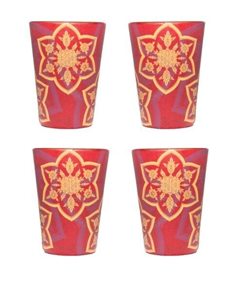 AROMASUTRA 4x MANDALA DUFTKERZEN aus SOJAWACHS von AROMASUTRA