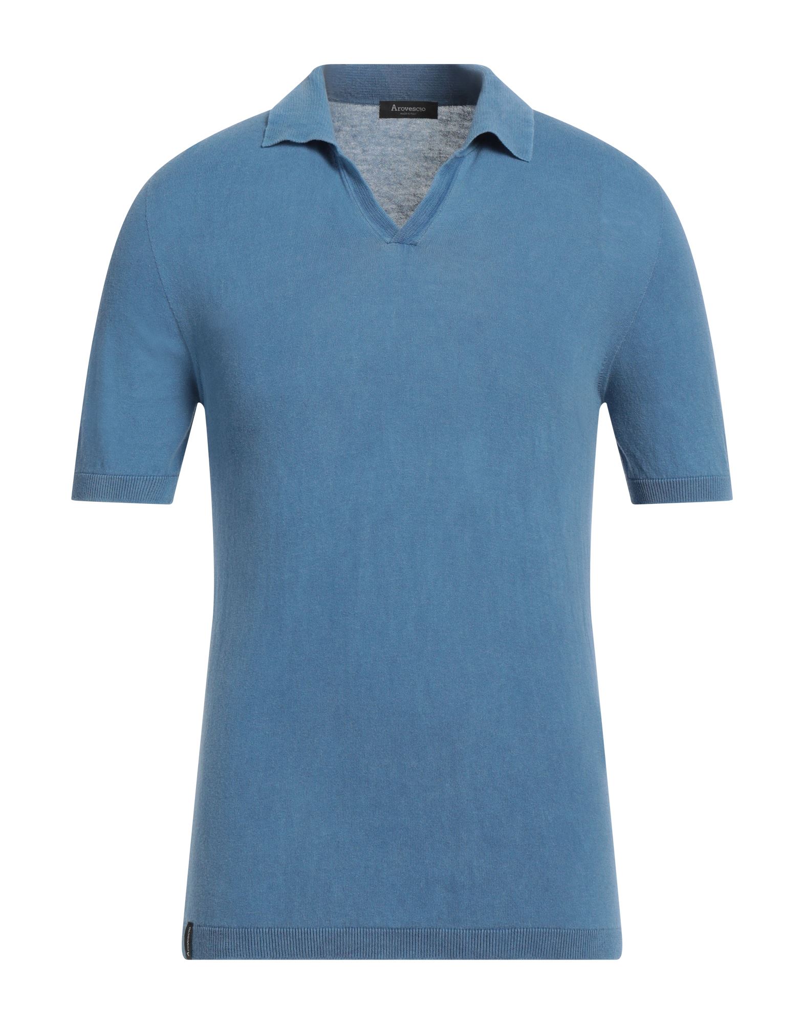 AROVESCIO Pullover Herren Blaugrau von AROVESCIO