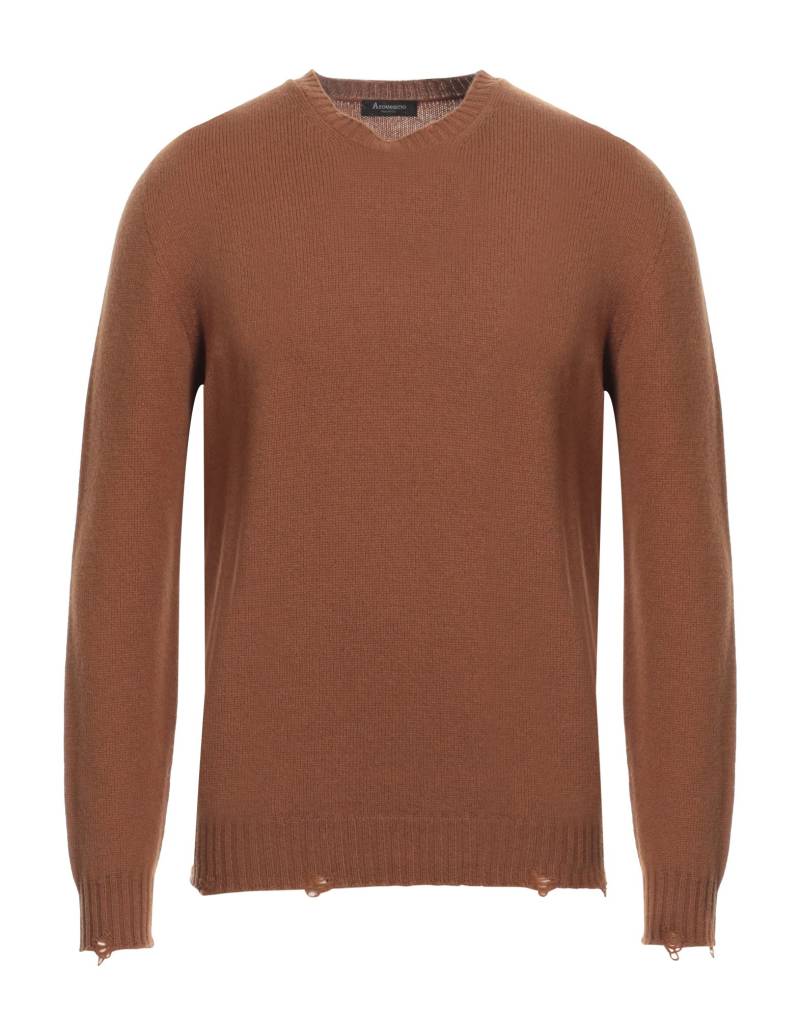 AROVESCIO Pullover Herren Kamel von AROVESCIO