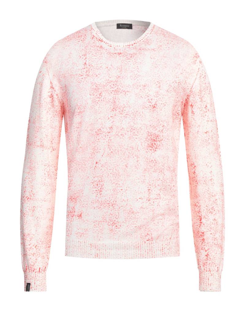 AROVESCIO Pullover Herren Koralle von AROVESCIO