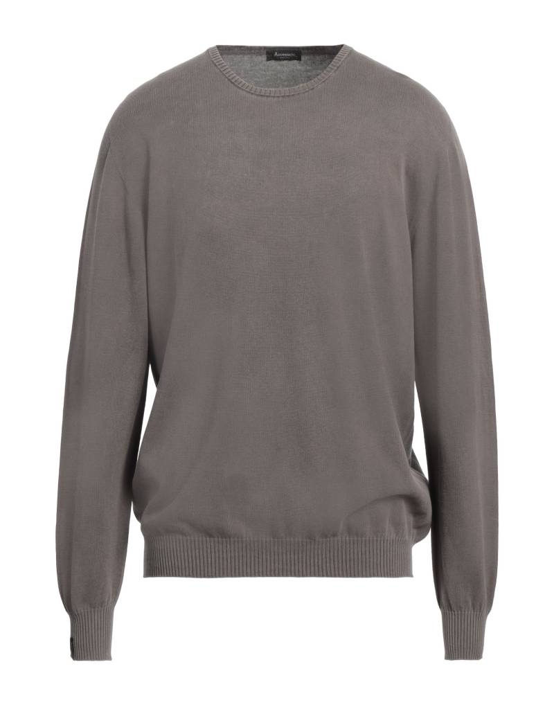 AROVESCIO Pullover Herren Schokobraun von AROVESCIO