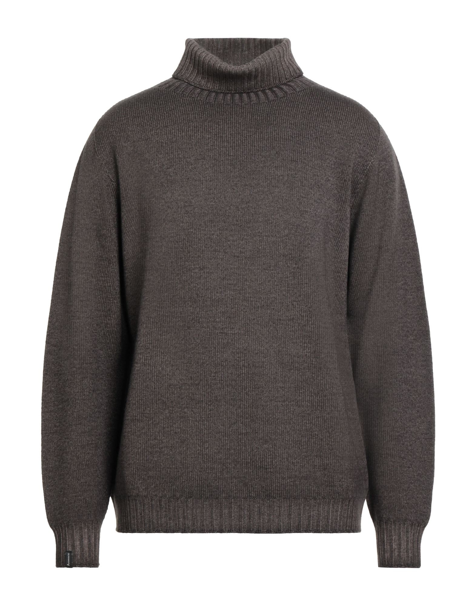 AROVESCIO Rollkragenpullover Herren Dunkelbraun von AROVESCIO