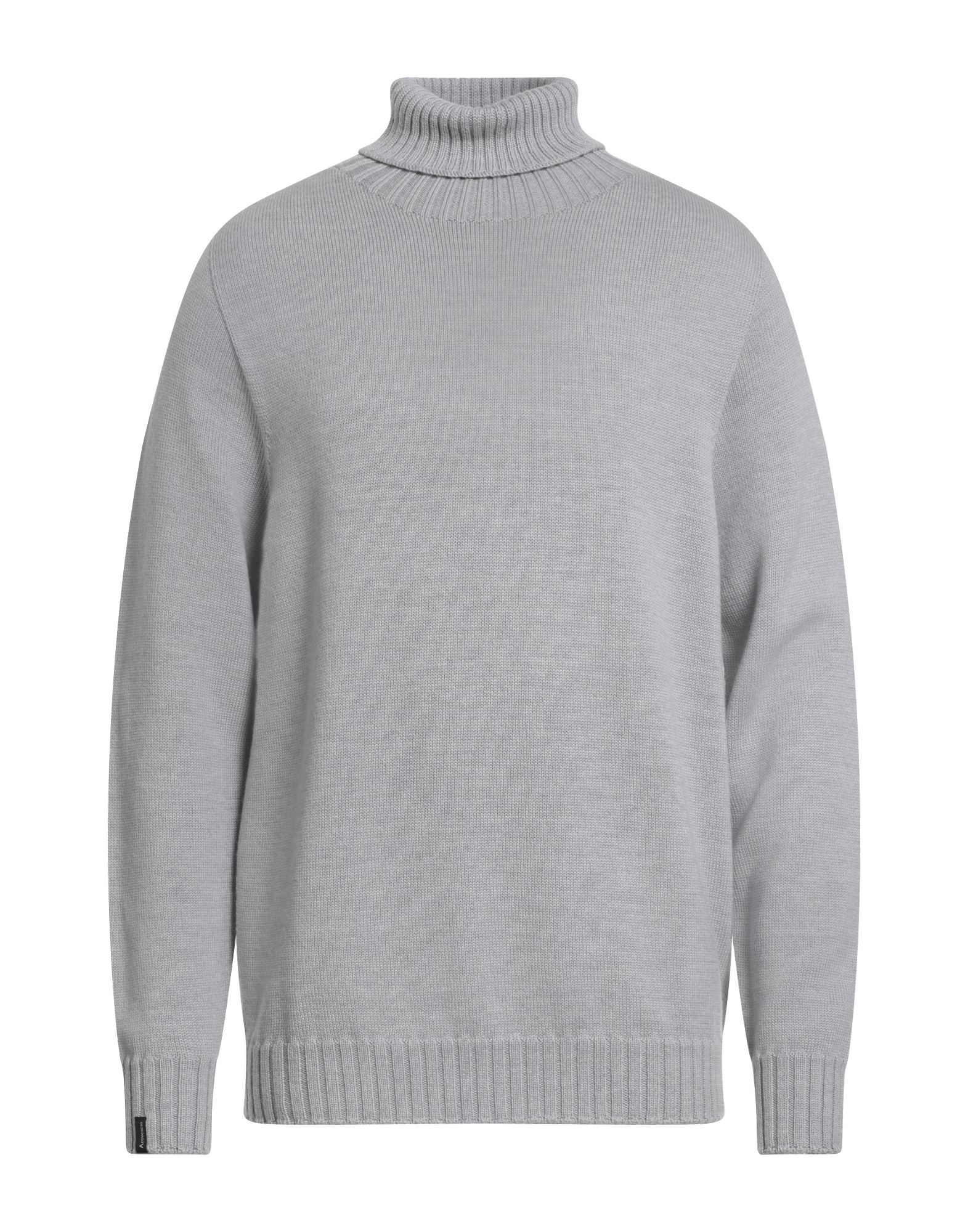 AROVESCIO Rollkragenpullover Herren Hellgrau von AROVESCIO