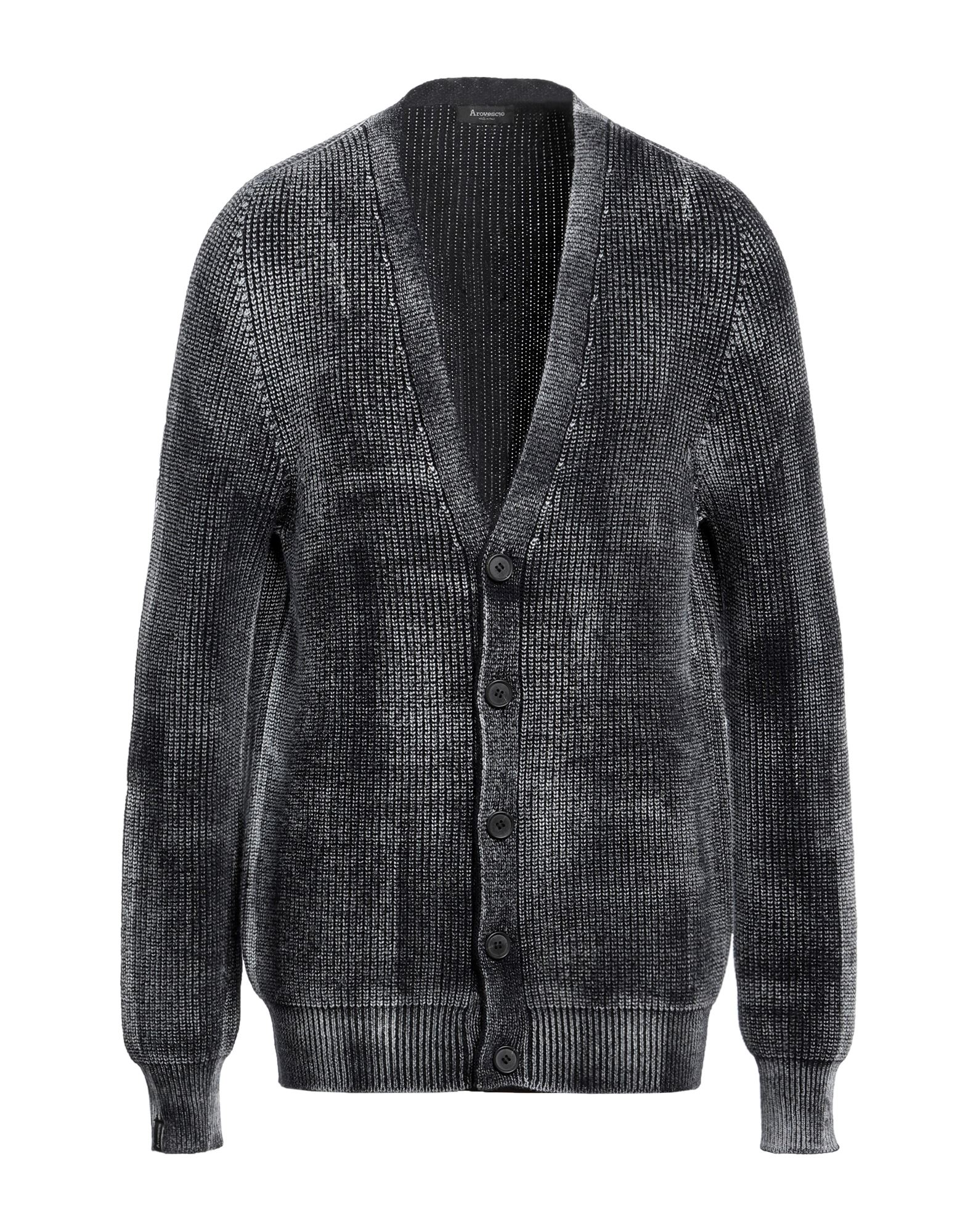 AROVESCIO Strickjacke Herren Nachtblau von AROVESCIO