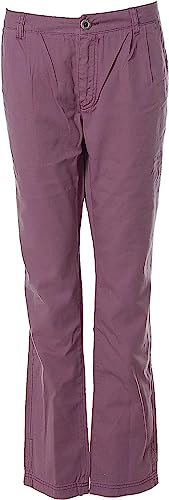 ARQUEONAUTAS Damen Hose Chino Pants Straight Leg Flieder W31 L32 von ARQUEONAUTAS