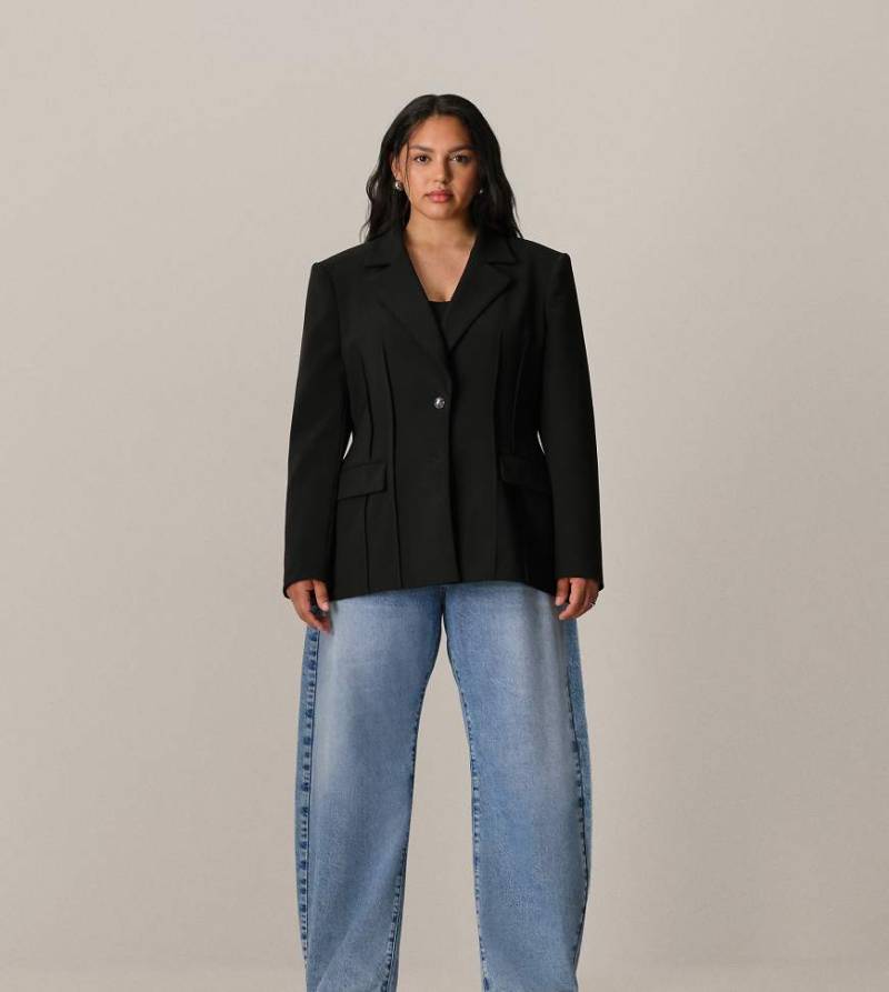 ARRANGE Curve - Formender Blazer aus hochwertigem Material in Schwarz von ARRANGE