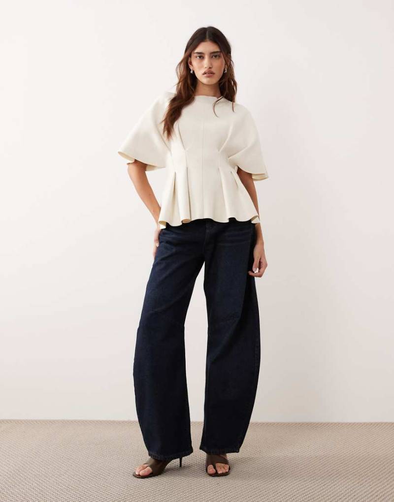 ARRANGE - Sydney - Barrel-Denim-Jeans in Indigoblau von ARRANGE