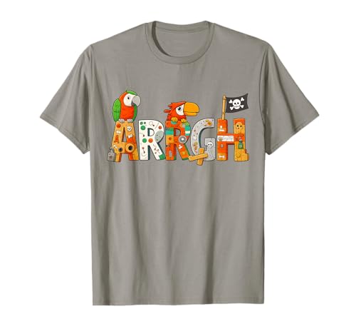 Lustiges Arrgh Piratenkostüm Papagei Cartoon Kinder Abenteuer T-Shirt Lustiges Arrgh Piratenkostüm Papagei Cartoon Kinder Abenteuer T-Shirt von ARRGH Pirate Parrot Adventure Crew