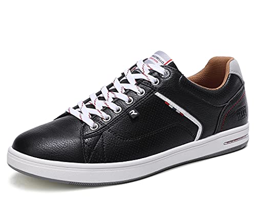 ARRIGO BELLO Freizeitschuhe Herren Sportliche Herrenschuhe Walkingschuhe Berufsschuhe Laufschuhe Atmungsaktiv Leichte Größe 41-46(XX Schwarz, 45) von ARRIGO BELLO