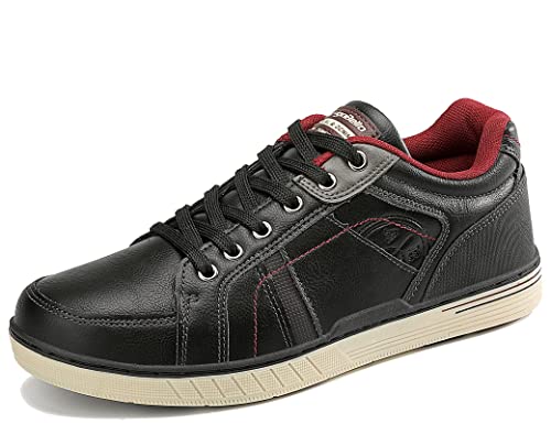 ARRIGO BELLO Sneaker Herren Freizeitschuh Schuhe Berufsschuhe Sportschuhe Outdoor Leichtgewicht Walkingschuhe Sneakers Größe 41-46(B3 Schwarz, Größe_43) von ARRIGO BELLO