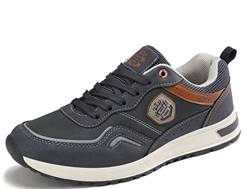 ARRIGO BELLO Sneaker Herren Freizeitschuh Schuhe Berufsschuhe Sportschuhe Outdoor Leichtgewicht Walkingschuhe Sneakers Größe 41-46 (A1 Blau, Größe_42) von ARRIGO BELLO