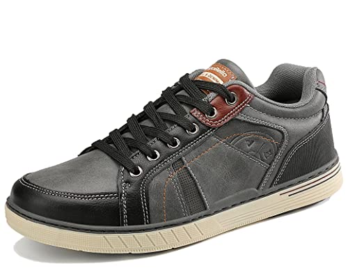 ARRIGO BELLO Sneaker Herren Freizeitschuh Schuhe Berufsschuhe Sportschuhe Outdoor Leichtgewicht Walkingschuhe Sneakers Größe 41-46 (B2 Grau, Größe_41) von ARRIGO BELLO