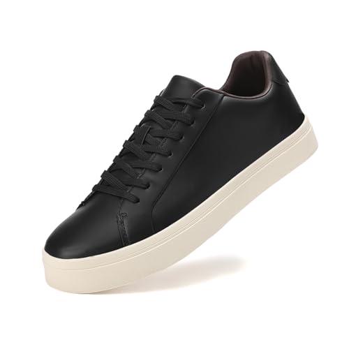 ARRIGO BELLO Sneaker Schuhe Herren Freizeitschuhe Leichtgewicht Walkingschuhe Bequem Sportschuhe Strapazierfähigen Arbeitsschuhe Schwarz EU41 von ARRIGO BELLO
