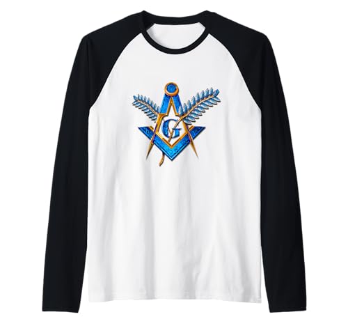 Herren Masonic_symbol mit "acacia_braches, Death_is nicht my_end" s Raglan Herren Masonic_symbol mit "acacia_braches, Death_is nicht my_end" s Raglan von ARRamon-masonic