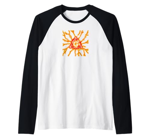 Herren Masonic_symbol mit "altistic_triangle lightning_rays"s&c Raglan Herren Masonic_symbol mit "altistic_triangle lightning_rays"s&c Raglan von ARRamon-masonic